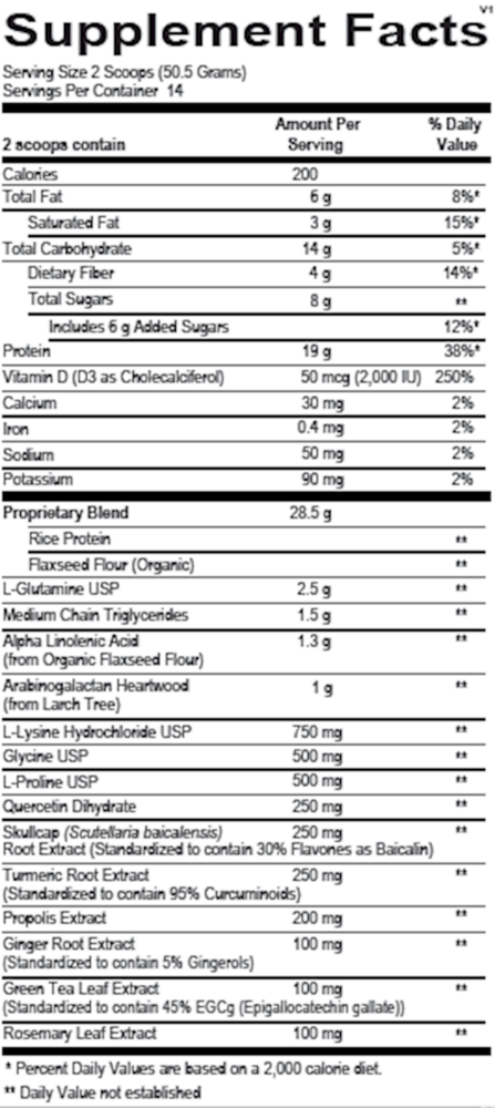 Product image for InflammaCORE Vanilla Chai.