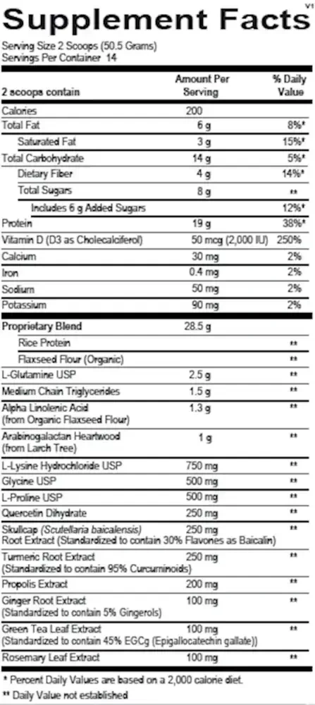 Product image for InflammaCORE Vanilla Chai.