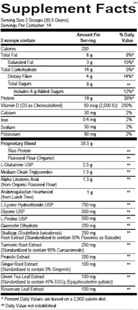 Product image for InflammaCORE Vanilla Chai.