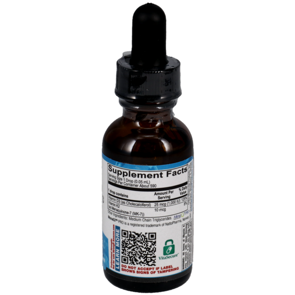 Product image for Liquid Vitamin D3 with K2.