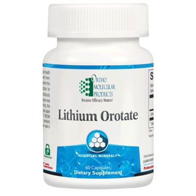 Lithium Orotate 10mg 60 capsules