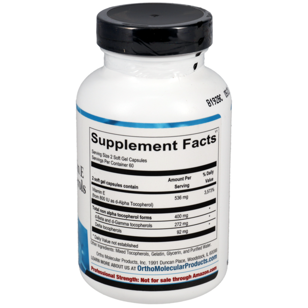 Product image for Natural Vitamin E Mixed Tocopherols.