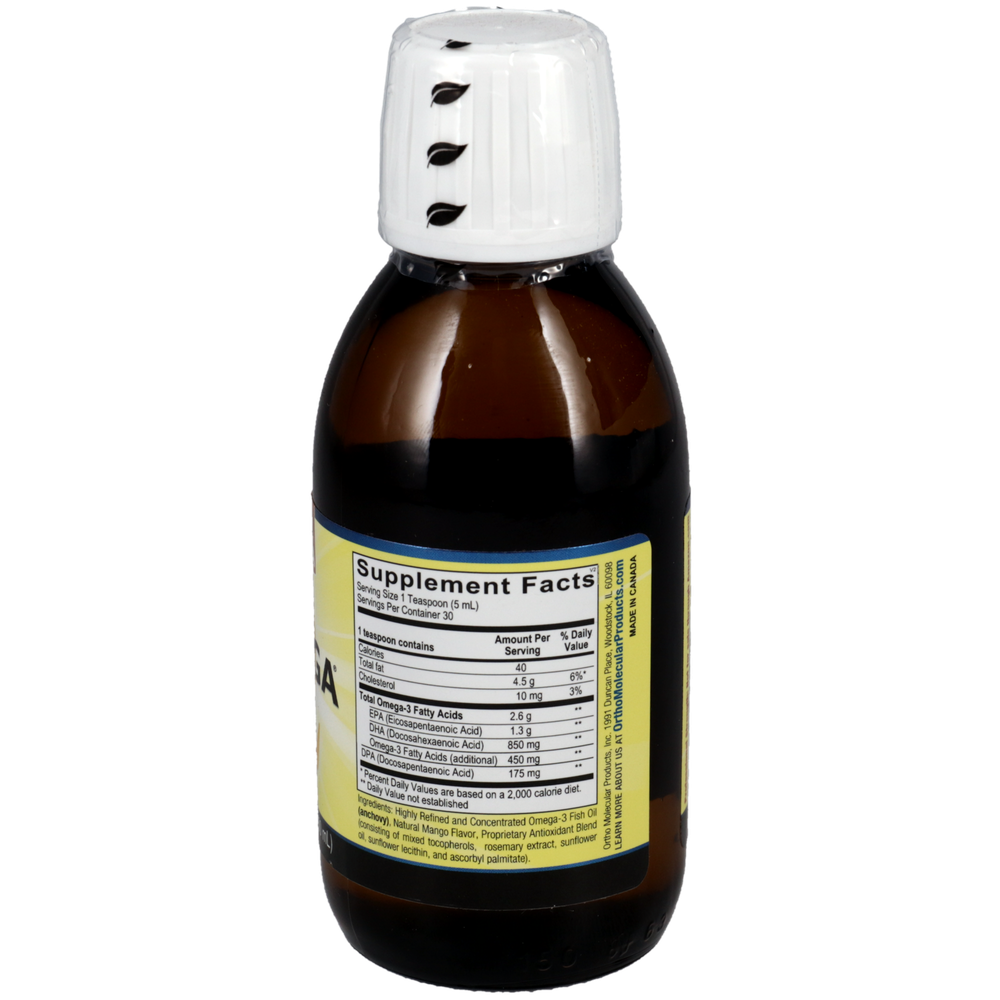 Product image for Orthomega® Liquid Fish Oil- Mango.