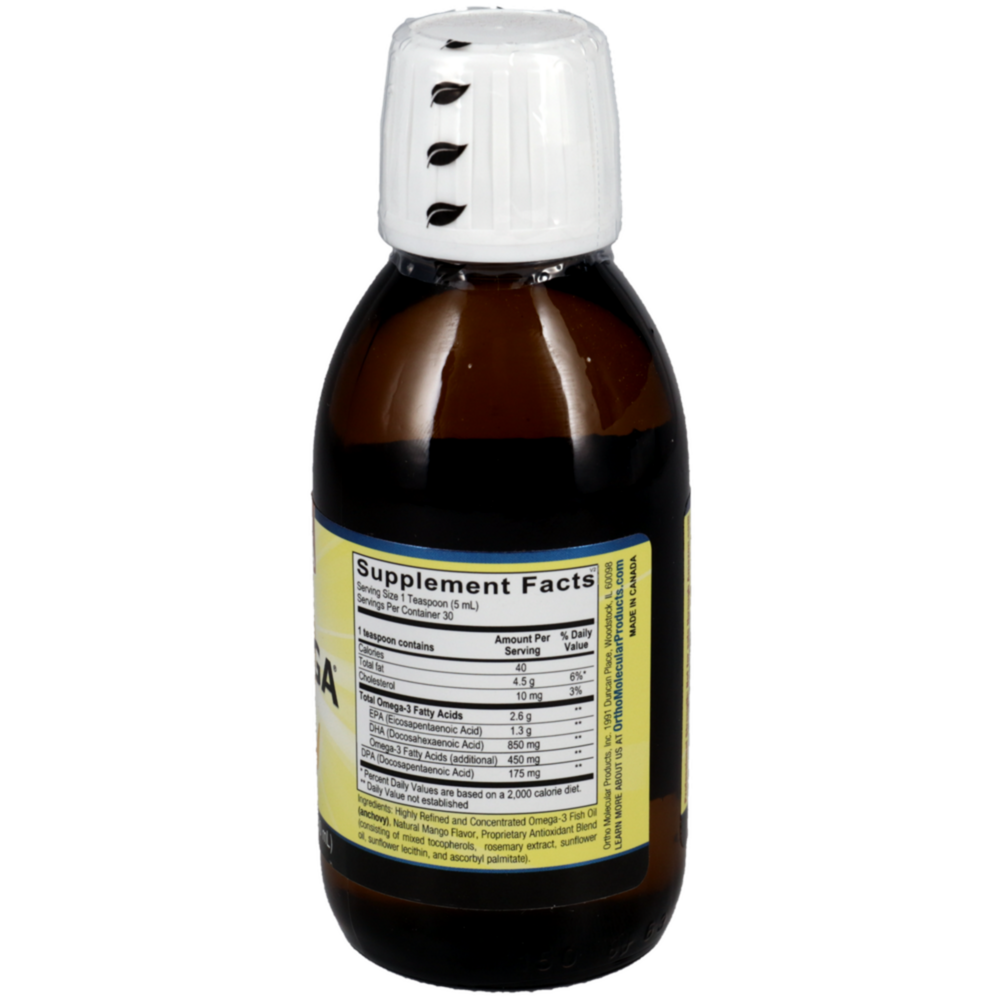 Product image for Orthomega® Liquid Fish Oil- Mango.
