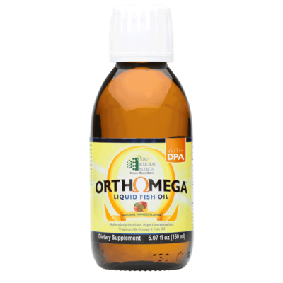 Orthomega® Liquid Fish Oil- Mango 150 Milliliters