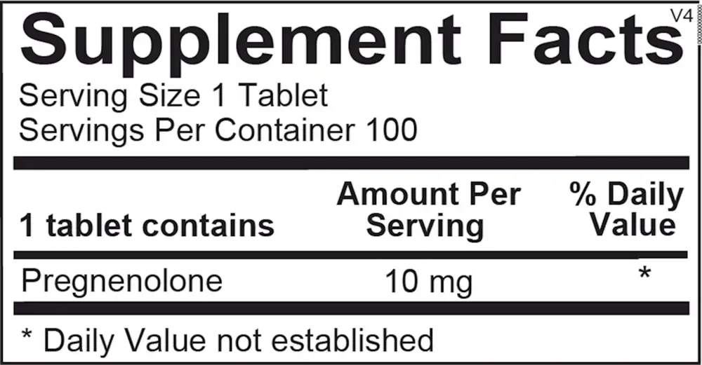 Product image for Pregnenolone.