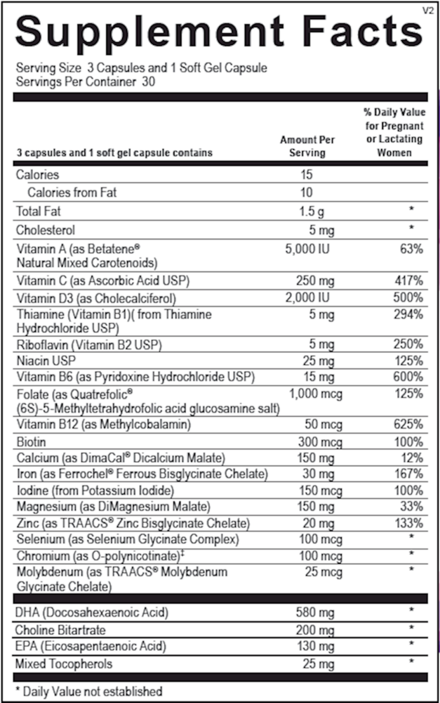 Product image for Prenatal Complete with DHA.