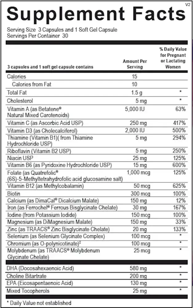 Product image for Prenatal Complete with DHA.