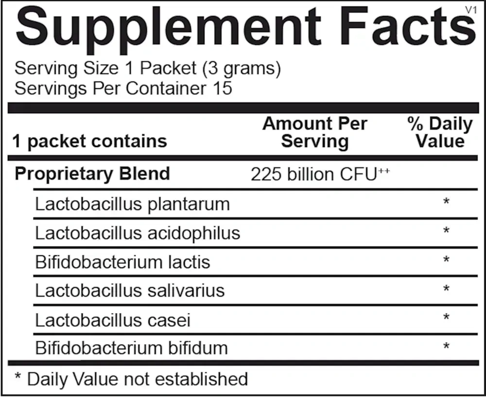 Product image for Probiotic 225.