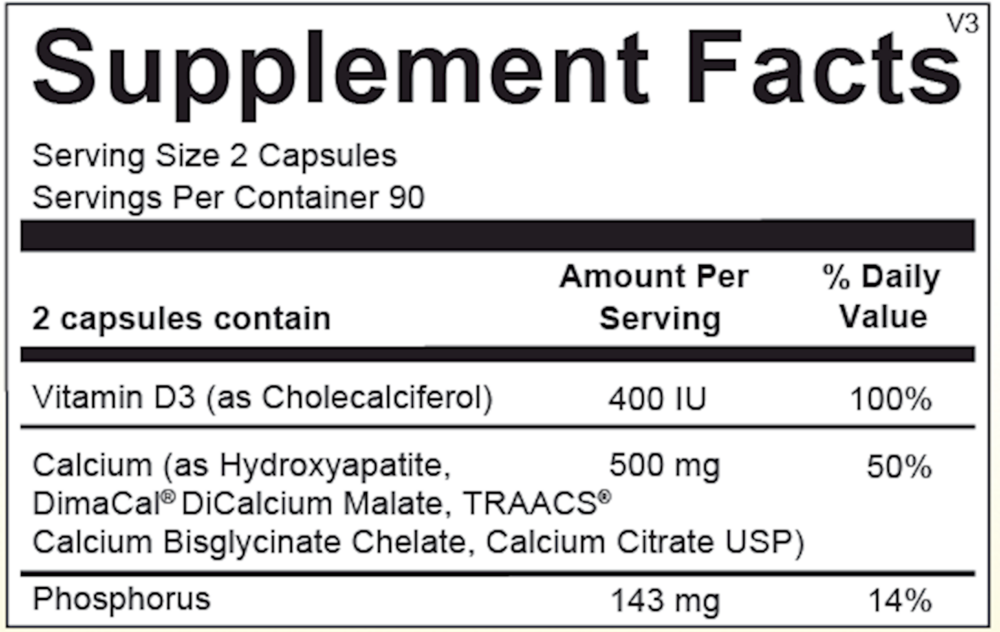 Product image for Reacted Calcium.