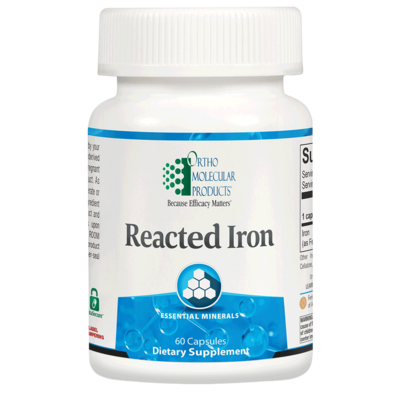 Reacted Iron 60 capsules