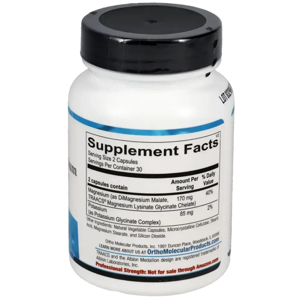 Product image for Reacted Magnesium and Potassium.
