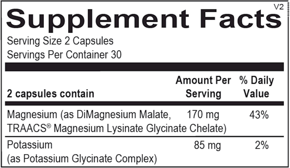 Product image for Reacted Magnesium and Potassium.