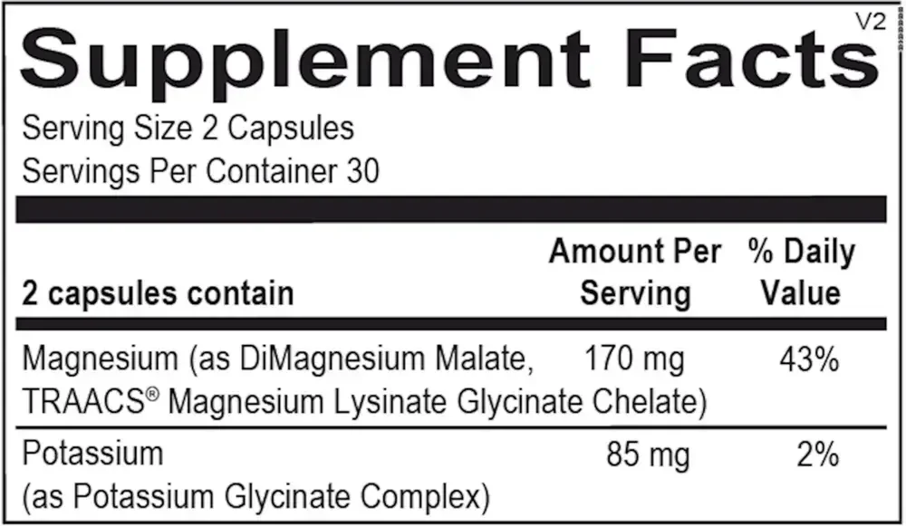 Product image for Reacted Magnesium and Potassium.