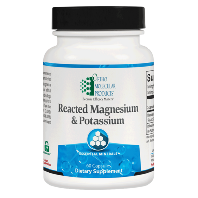 Reacted Magnesium and Potassium 60 capsules Reacted Magnesium and Potassium 60 capsules