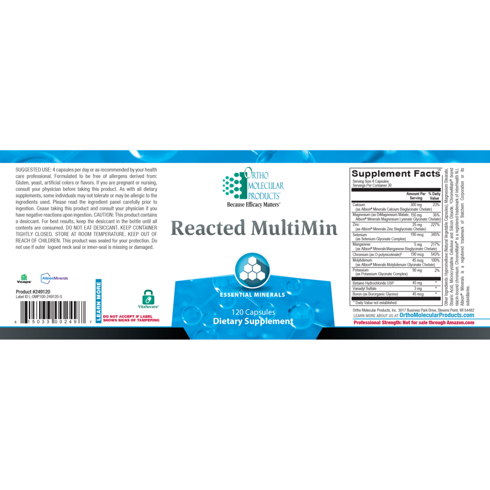 Product image for Reacted Multimin.