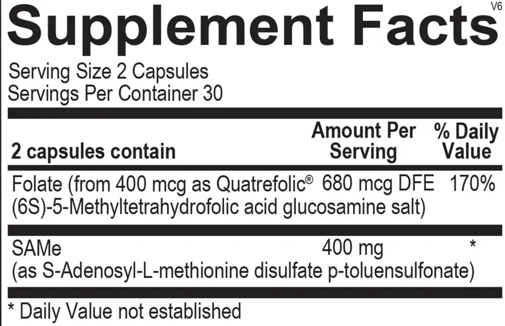 Product image for SAMe.