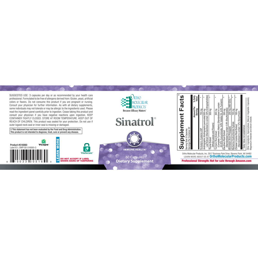 Product image for Sinatrol.