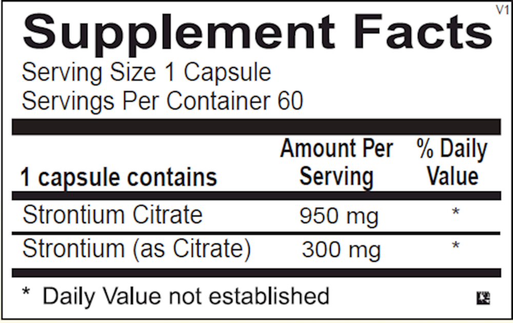Product image for Strontium.