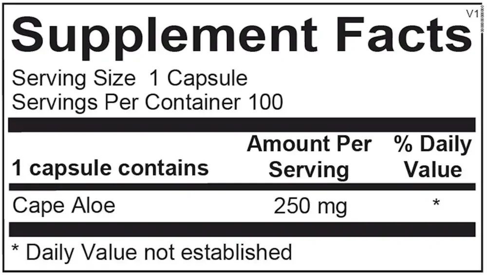 Product image for Super Aloe 250.
