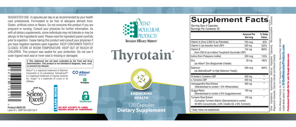 Product image for Thyrotain.