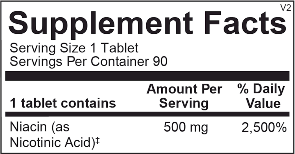 Product image for Time Release Niacin.