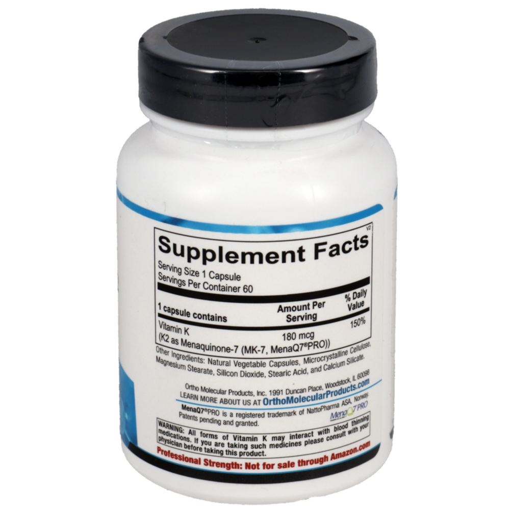 Product image for Vitamin K2 180mcg.
