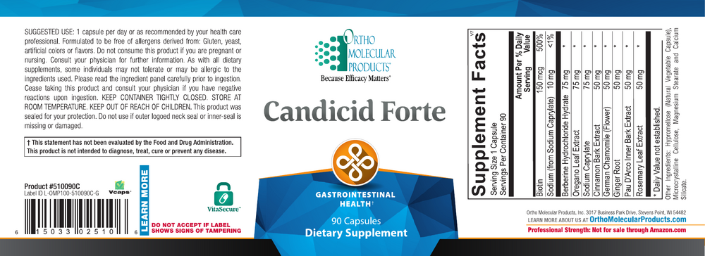Product image for Candicid Forte (California Only).