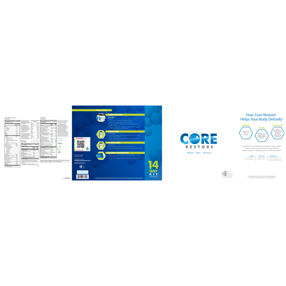 Product image for Core Restore - Chocolate 14 Day (California Only).