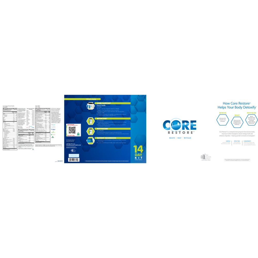 Product image for Core Restore - Vanilla 14 Day (California Only).