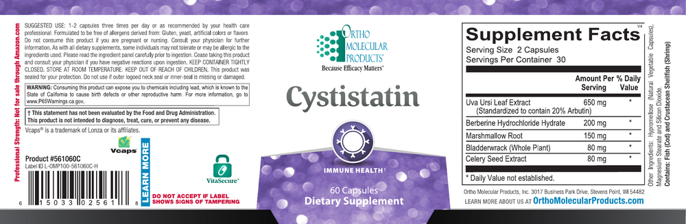 Product image for Cystistatin (California Only).