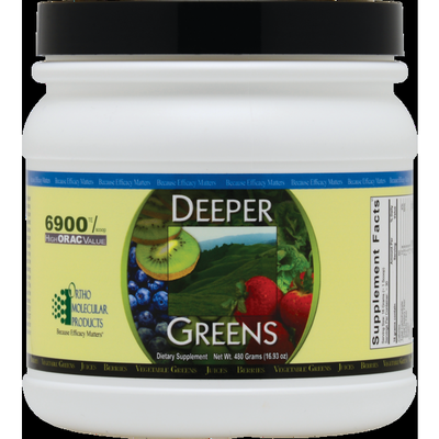 Deeper Greens Powder - California Only 480 Grams
