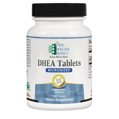 DHEA Tablets Micronized 5 mg (California Only) 100 tablets