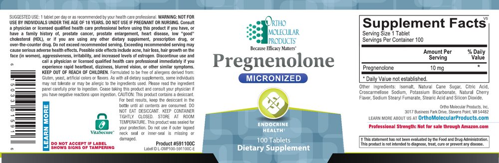 Product image for Pregnenolone (California Only).