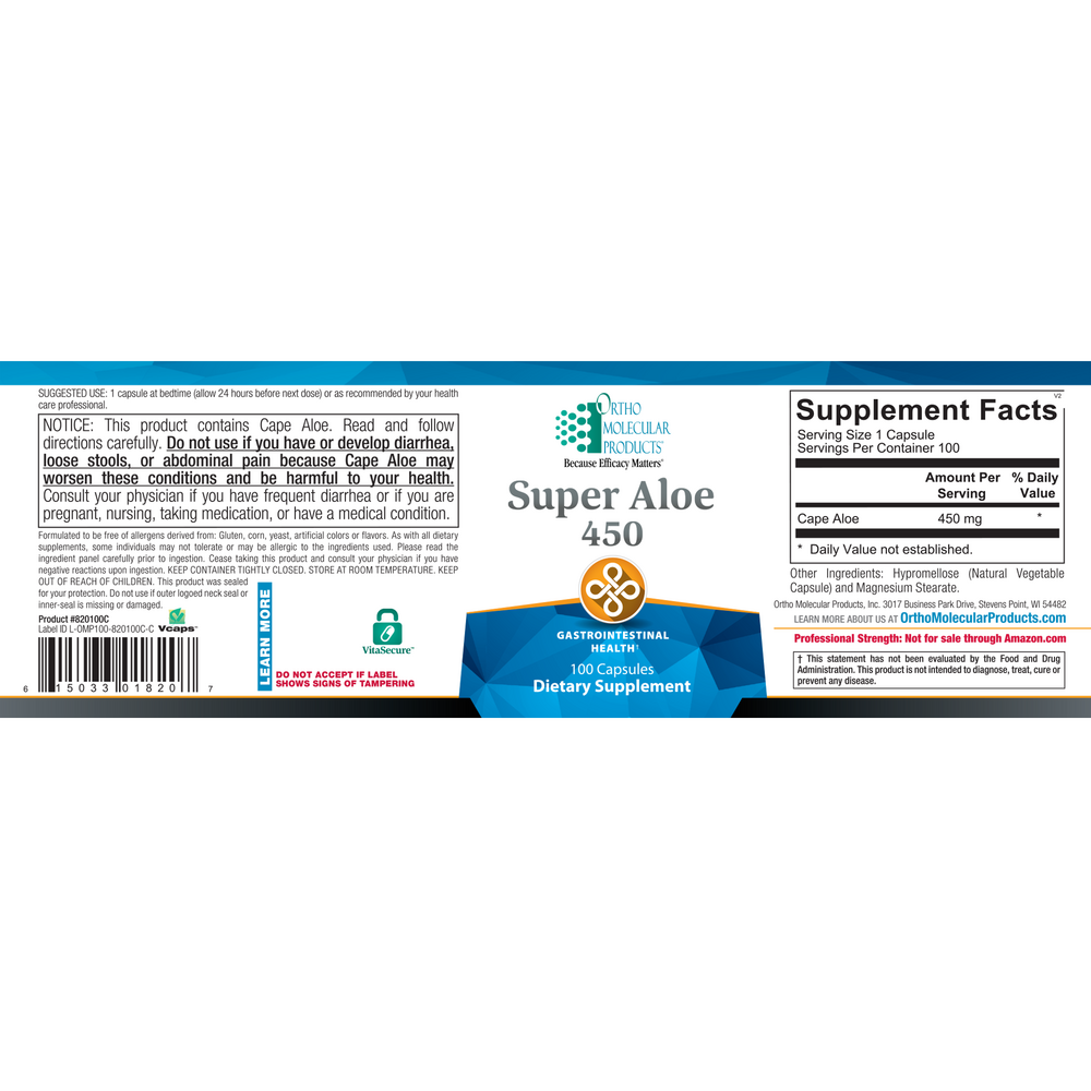 Product image for Super Aloe 450 (California Only).
