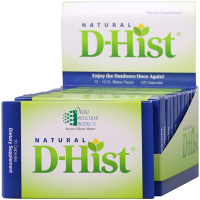 Natural D-Hist Blister Pack 10 capsules