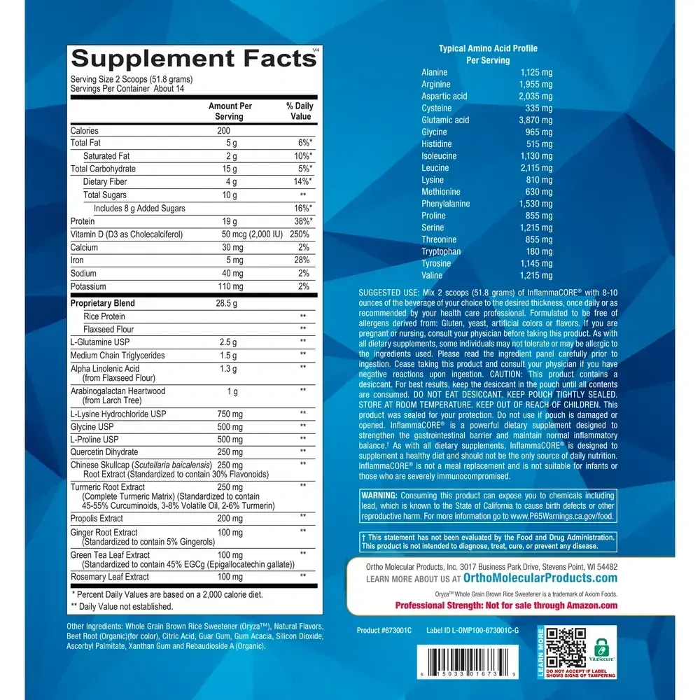 Product image for InflammaCORE Strawberry (California Only).