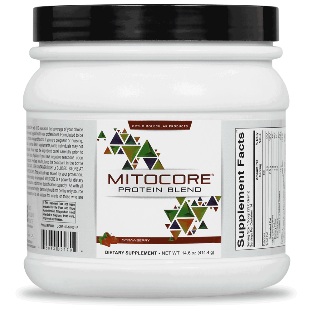 Product image for MitoCORE® Protein Blend Strawberry.