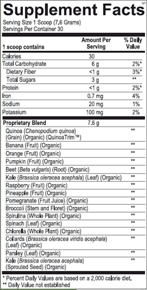 Product image for Indigo Greens Powder.