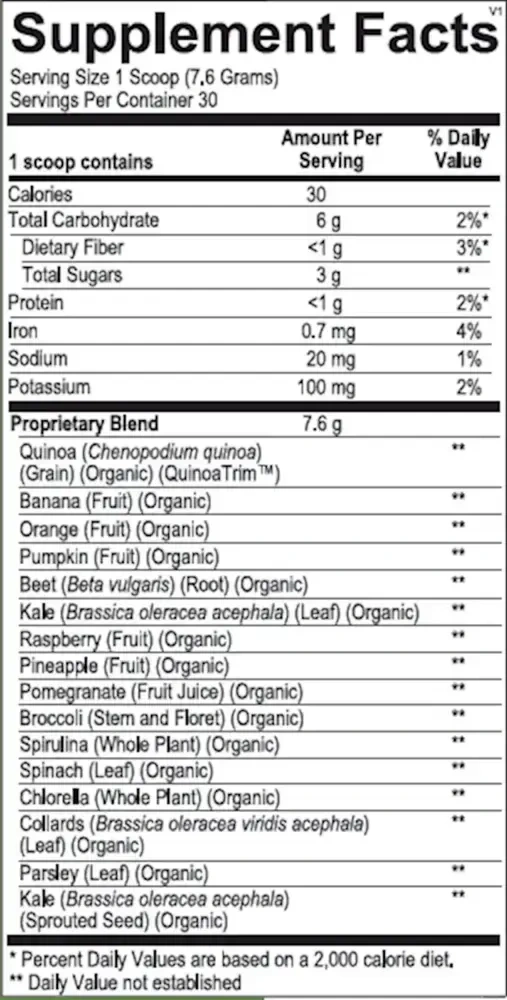 Product image for Indigo Greens Powder.