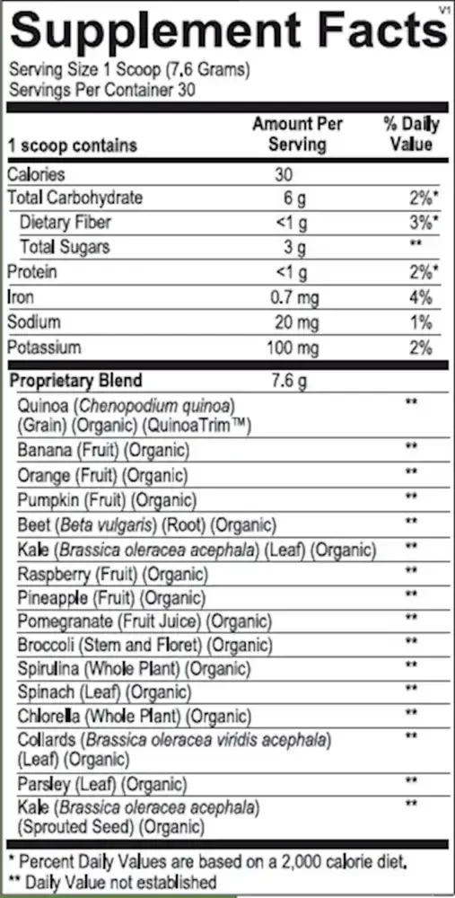 Product image for Indigo Greens Powder.