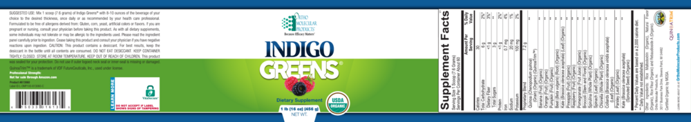 Product image for Indigo Greens Powder.