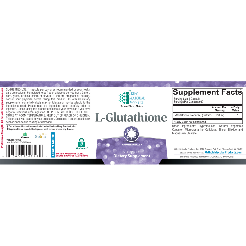 Product image for L-Glutathione.