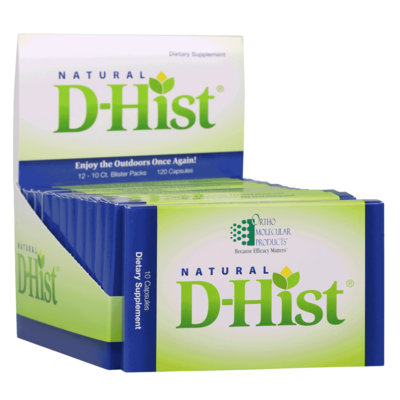 Natural D-Hist Blister Packs 120 capsules