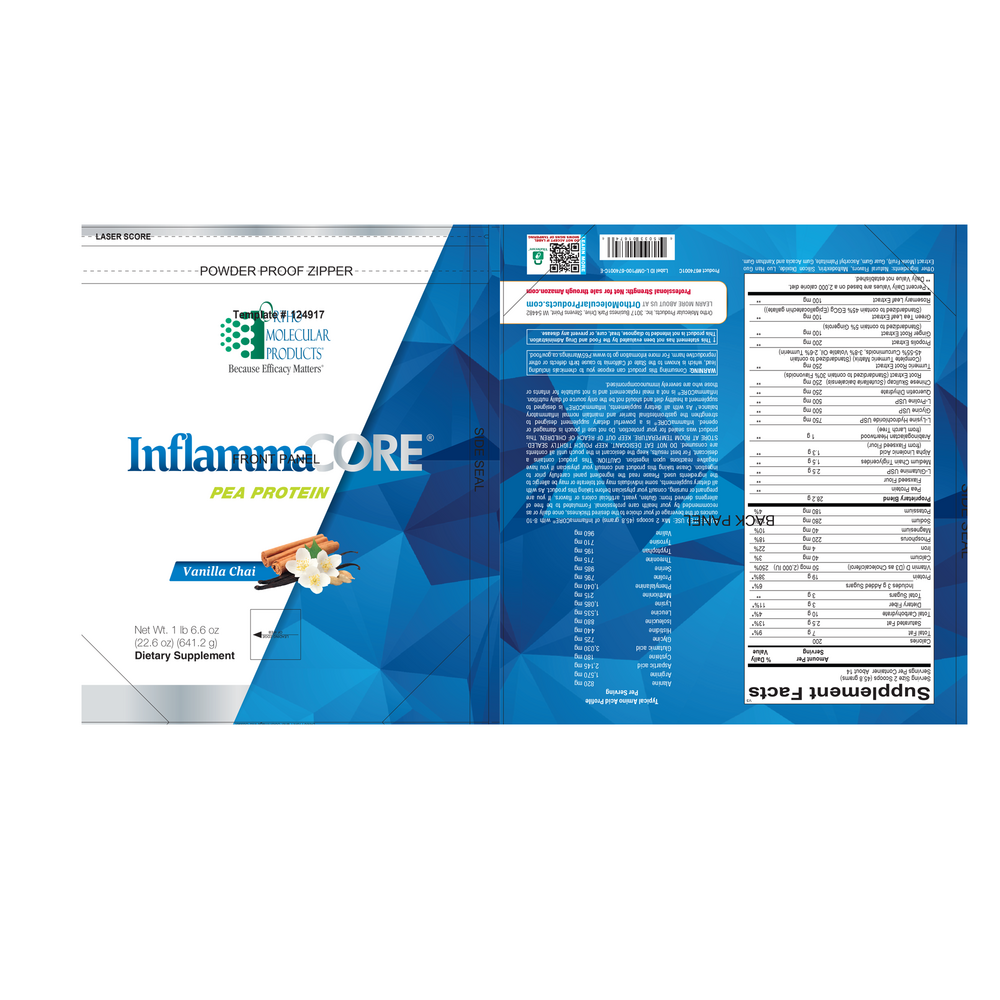 Product image for InflammaCORE® Vanilla Chai with Pea Protein (California Only).