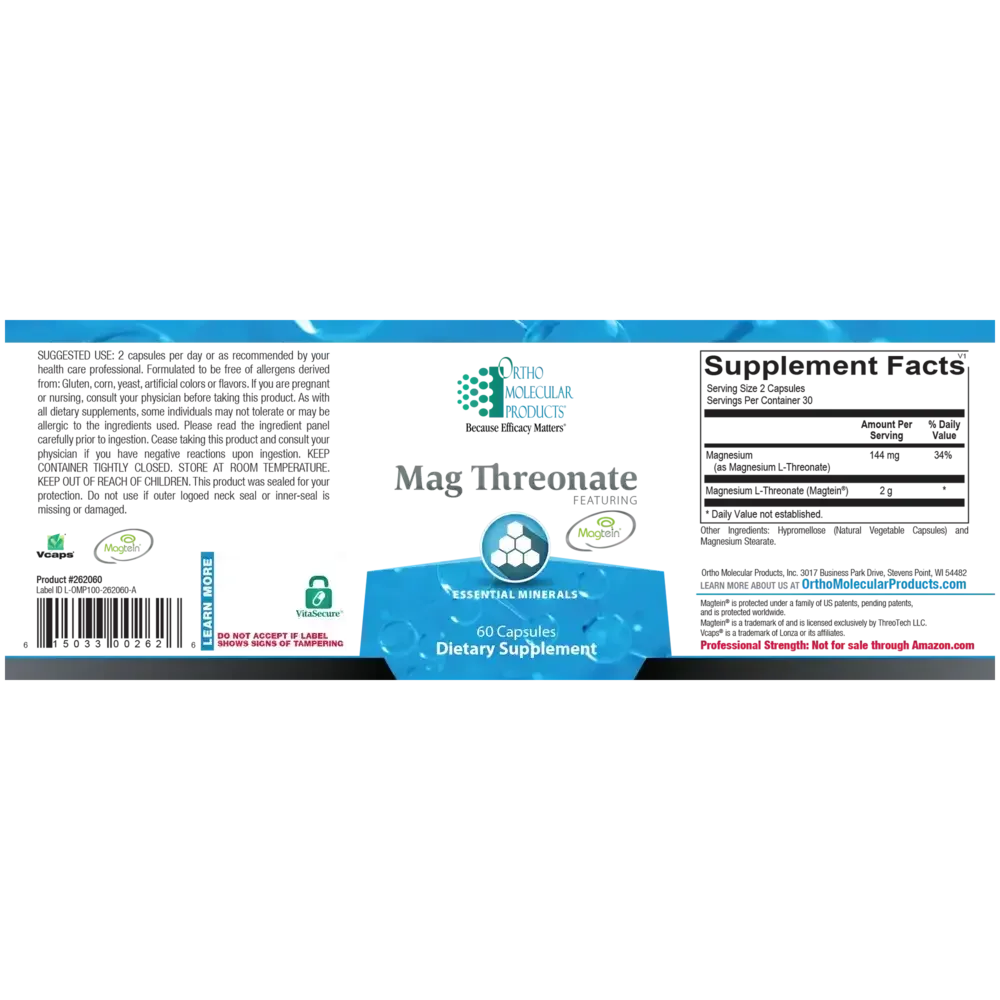 Product image for Mag Threonate.