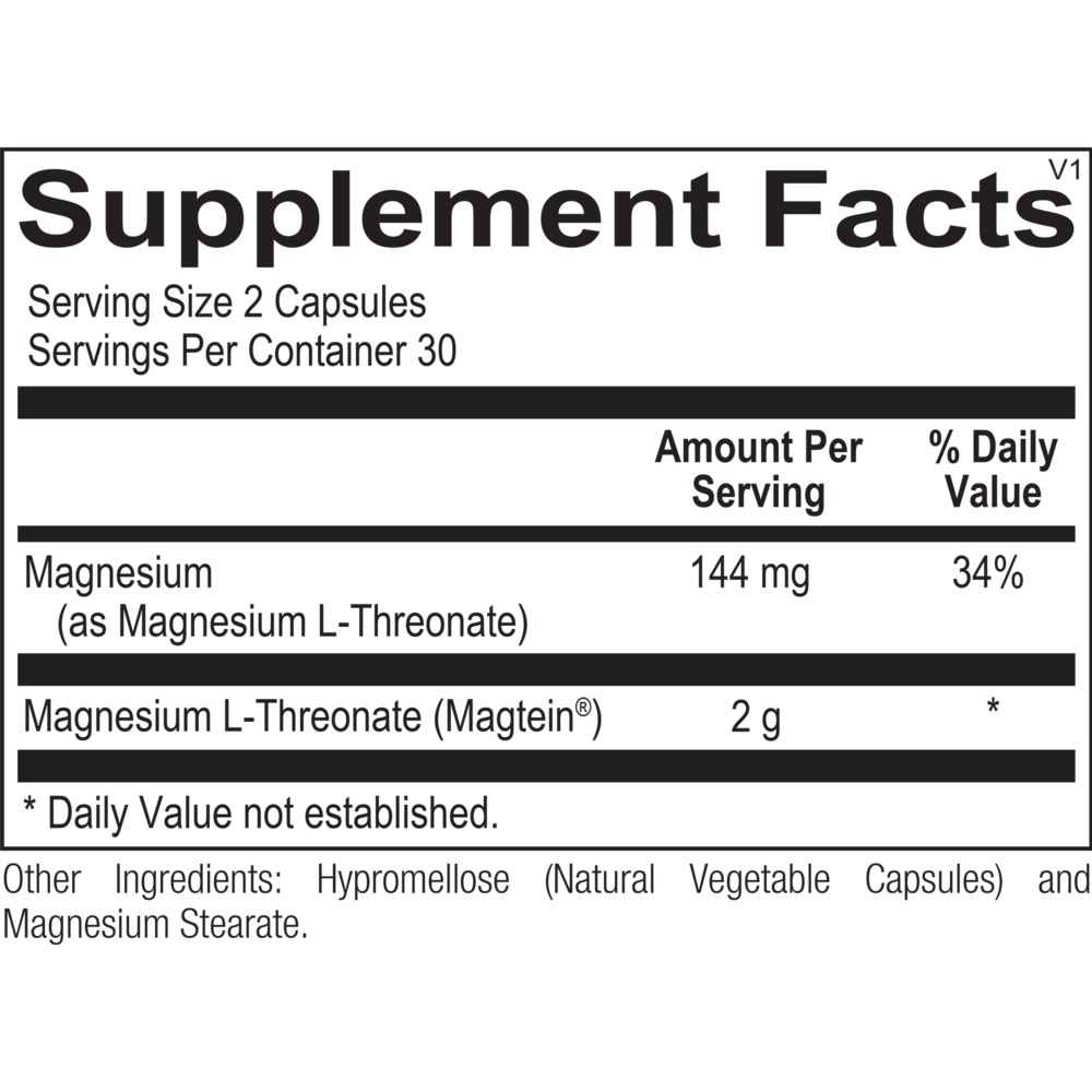 Product image for Mag Threonate.