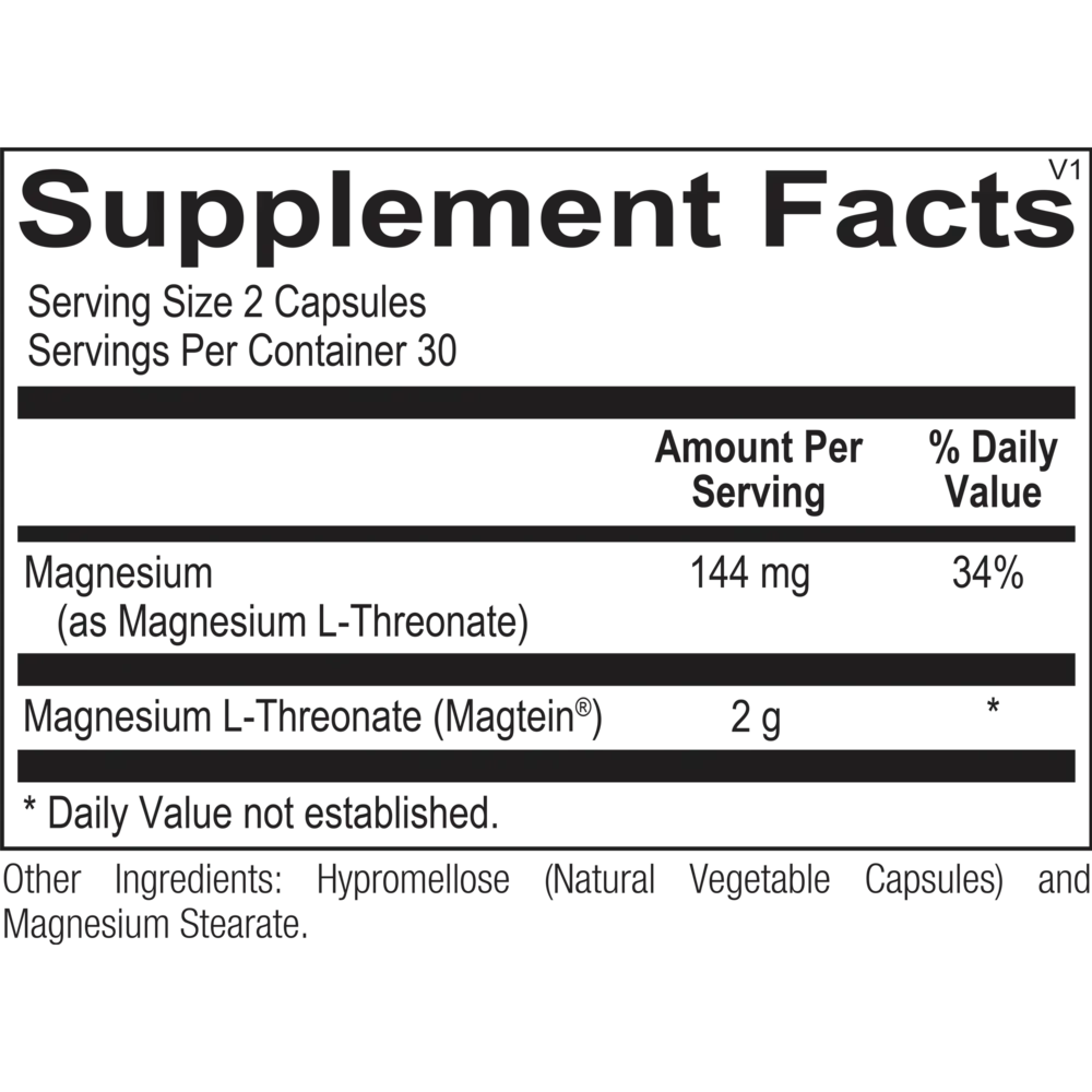 Product image for Mag Threonate.