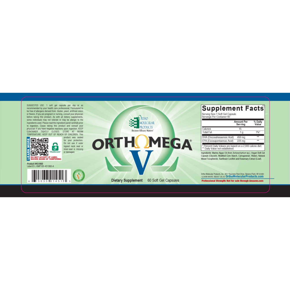 Product image for Orthomega® V.