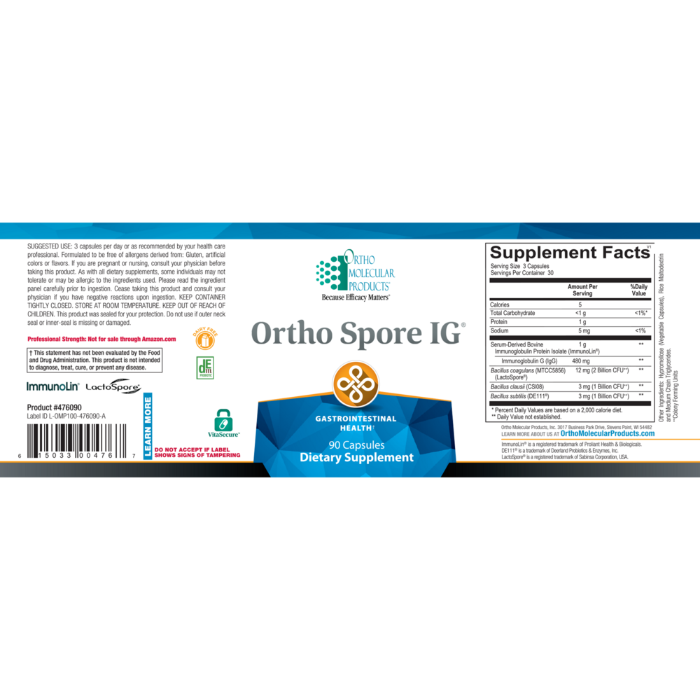 Product image for Ortho Spore IG.